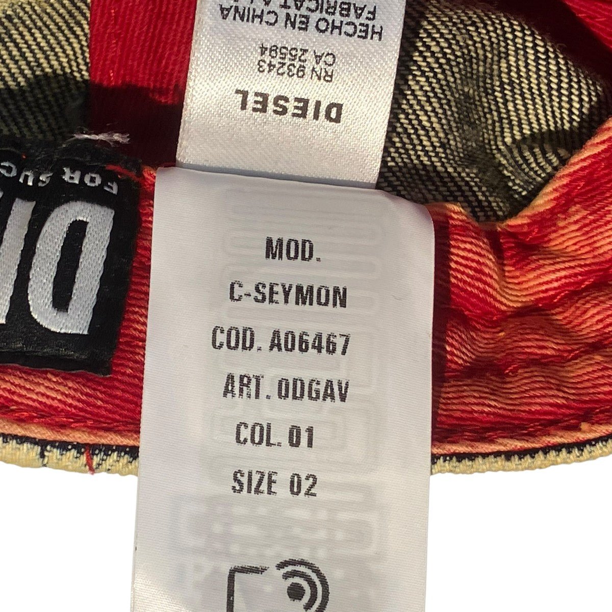 C-SEYMONキャップA06467