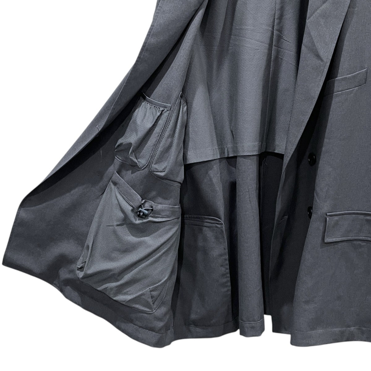 22SS テック ダブルブレステッド ジャケット Tech Double-Breasted Jacket BJ-53022