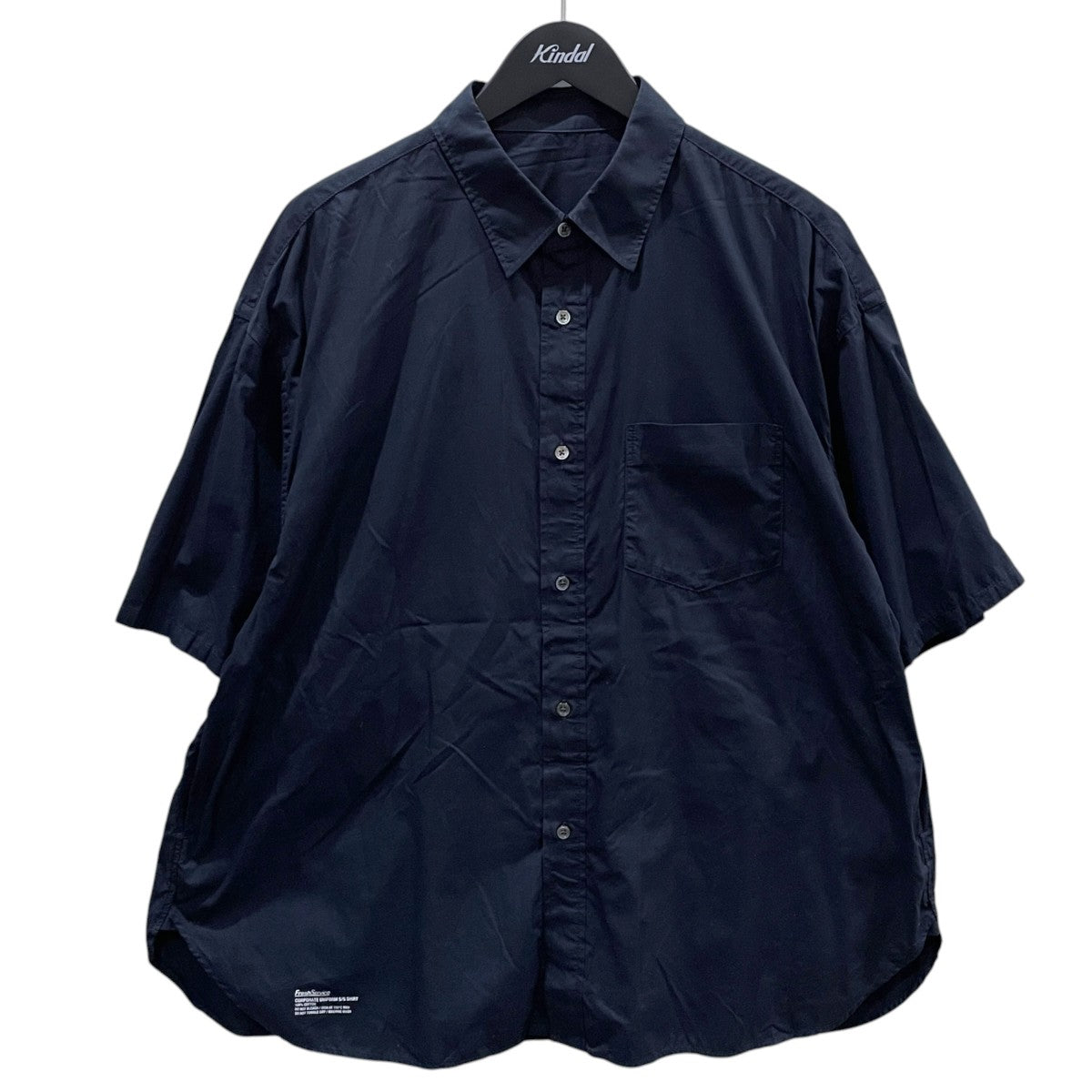 FreshService 25SS 半袖シャツ CORPORATE UNIFORM S／S SHIRT コーポレートユニフォーム ショートスリーブシャツ FSC251-50110B 古着・中古-1枚目のアイテム画像