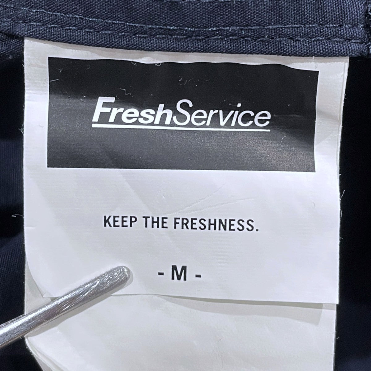 FreshService 25SS 半袖シャツ CORPORATE UNIFORM S／S SHIRT コーポレートユニフォーム ショートスリーブシャツ FSC251-50110B 古着・中古-5枚目のアイテム画像