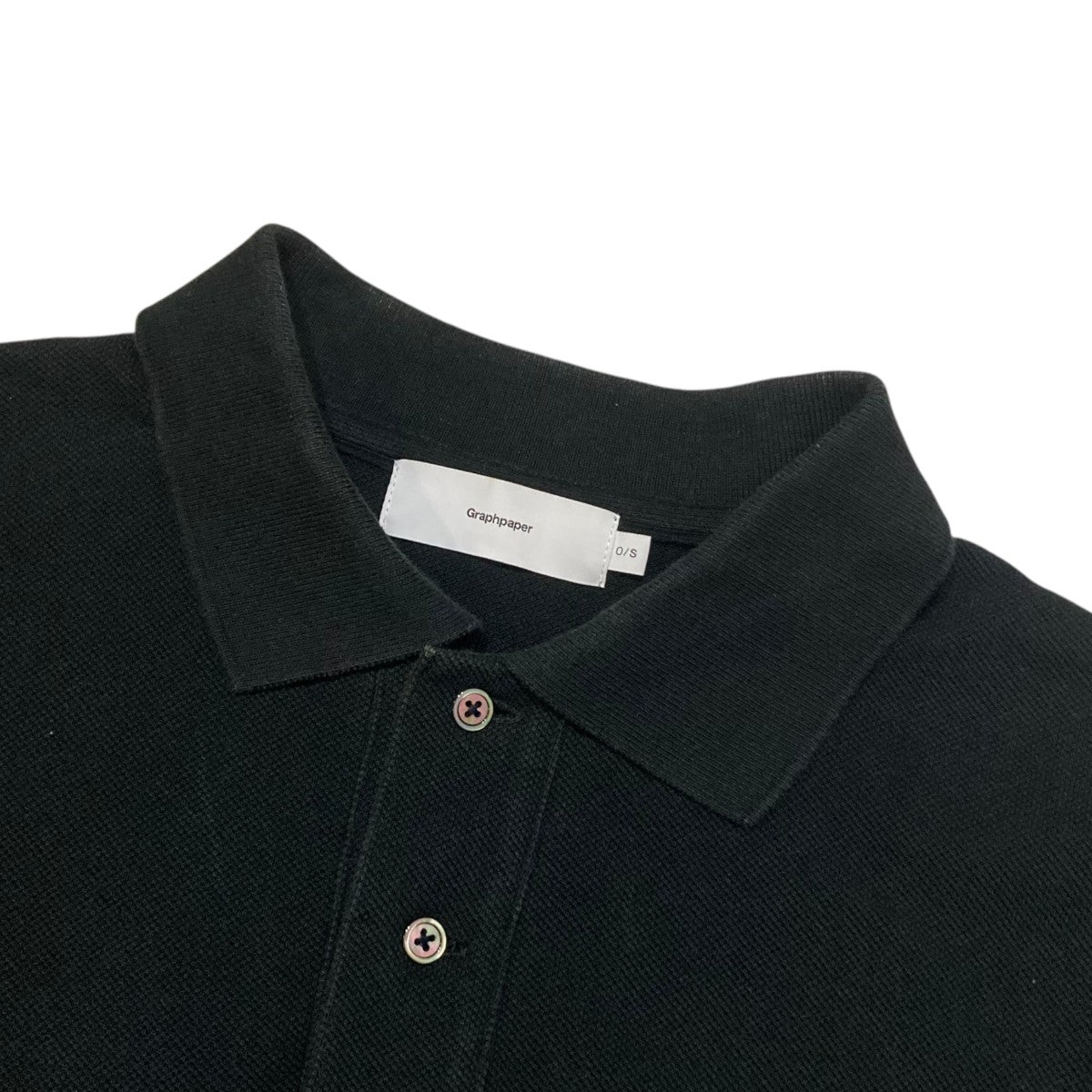 Cotton Pique Jersey S S Polo半袖ポロシャツGM234-70115A