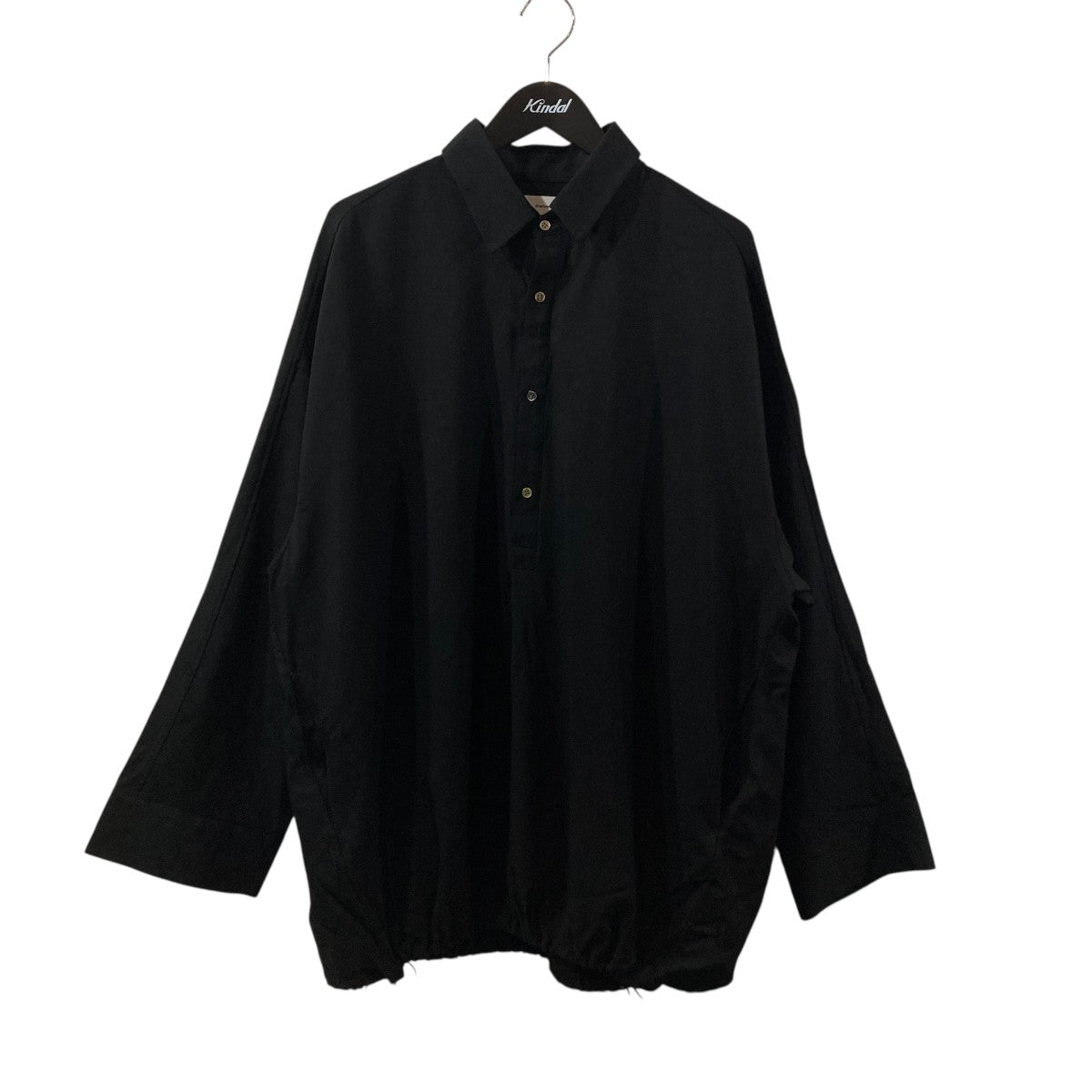 Wool Serge Yoke Sleeve Pullover Shirt長袖シャツGM223-50177