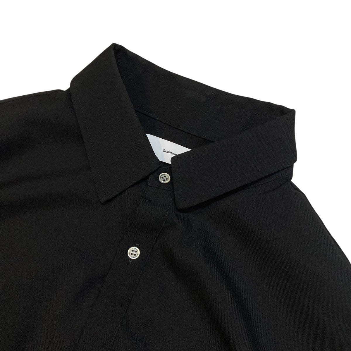 Wool Serge Yoke Sleeve Pullover Shirt長袖シャツGM223-50177