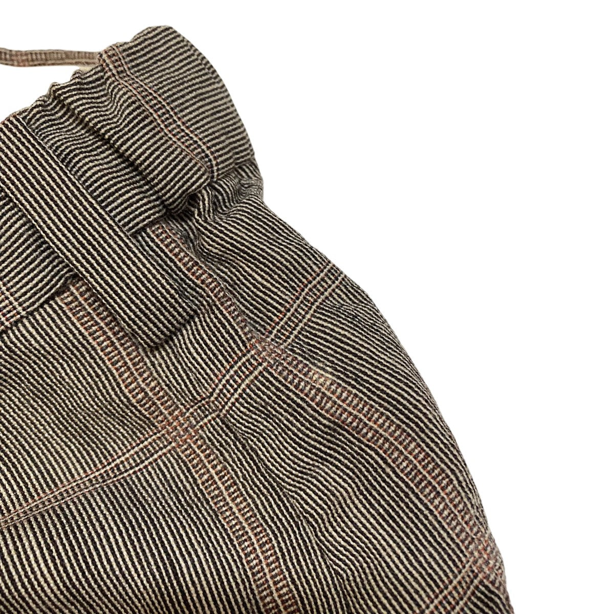 ANCIENT CHECK WIDE STRAIGHT PANTSチェックワイドパンツ20S47