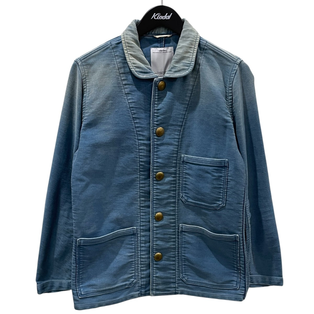 13AW 加工ジャケット CUNNINGHAM SMOCK (DMGD MOLESKIN カニンガム スモック ダメージ モールスキン 0113205013037