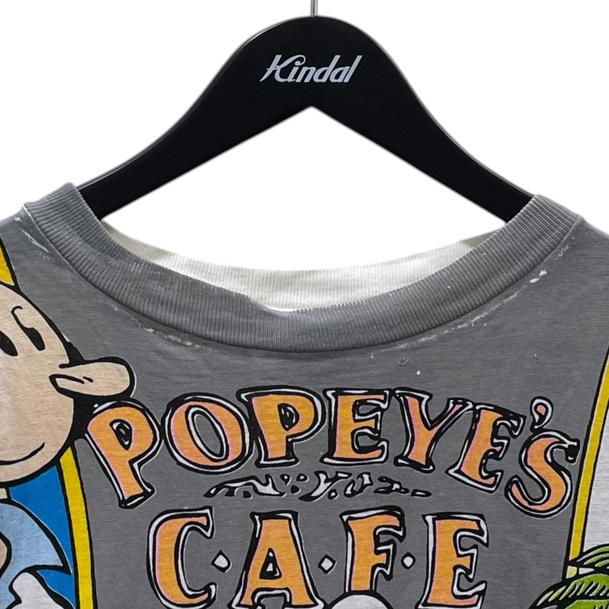 90s プリントTシャツ POPEYE’S CAFE ポパイズ カフェ
