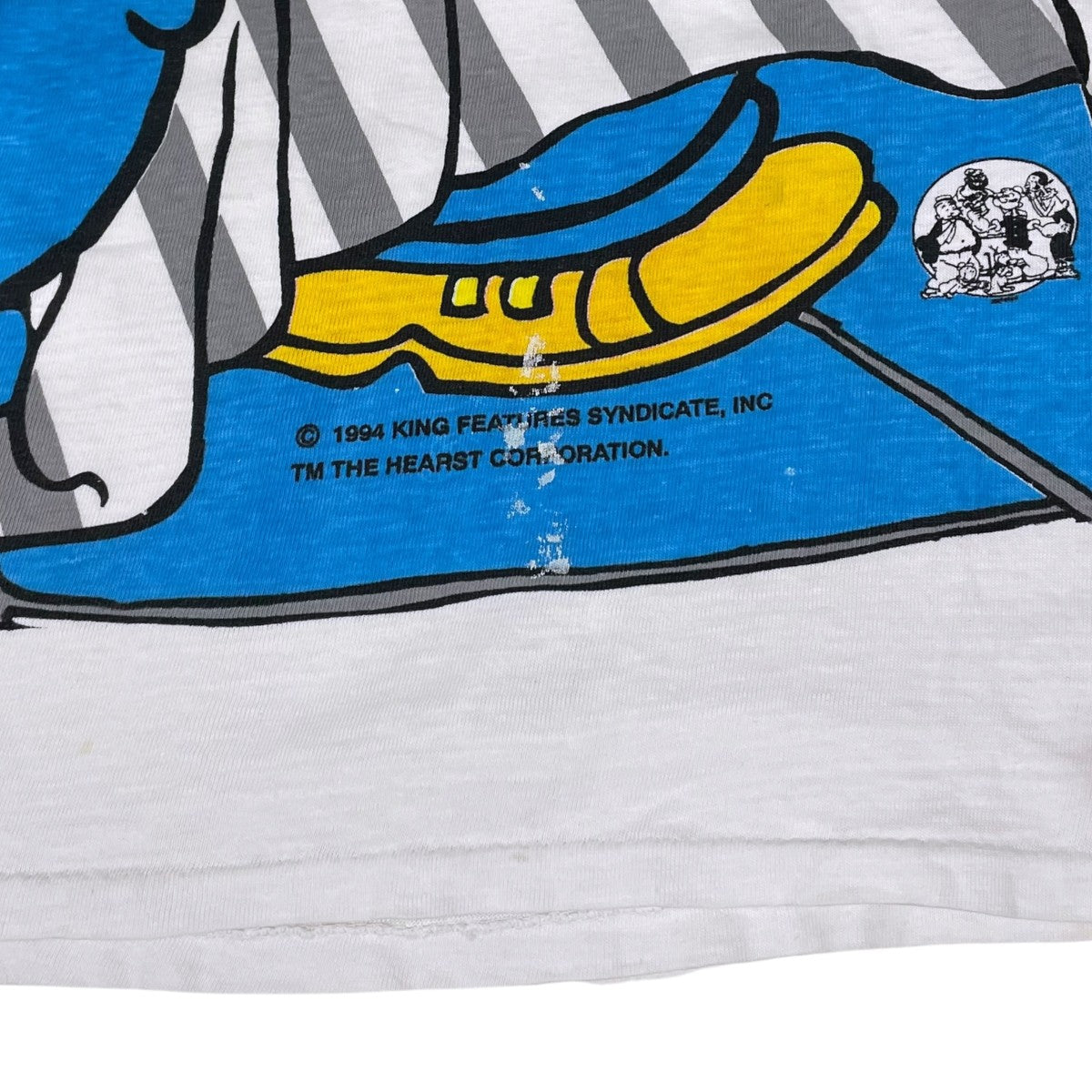 90s プリントTシャツ POPEYE’S CAFE ポパイズ カフェ