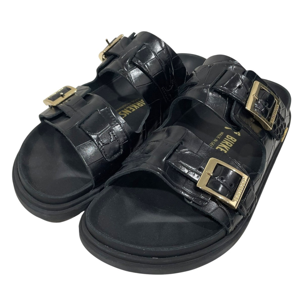 24SS 型押しサンダル ST BARTHS セントバース 1731-499-8978