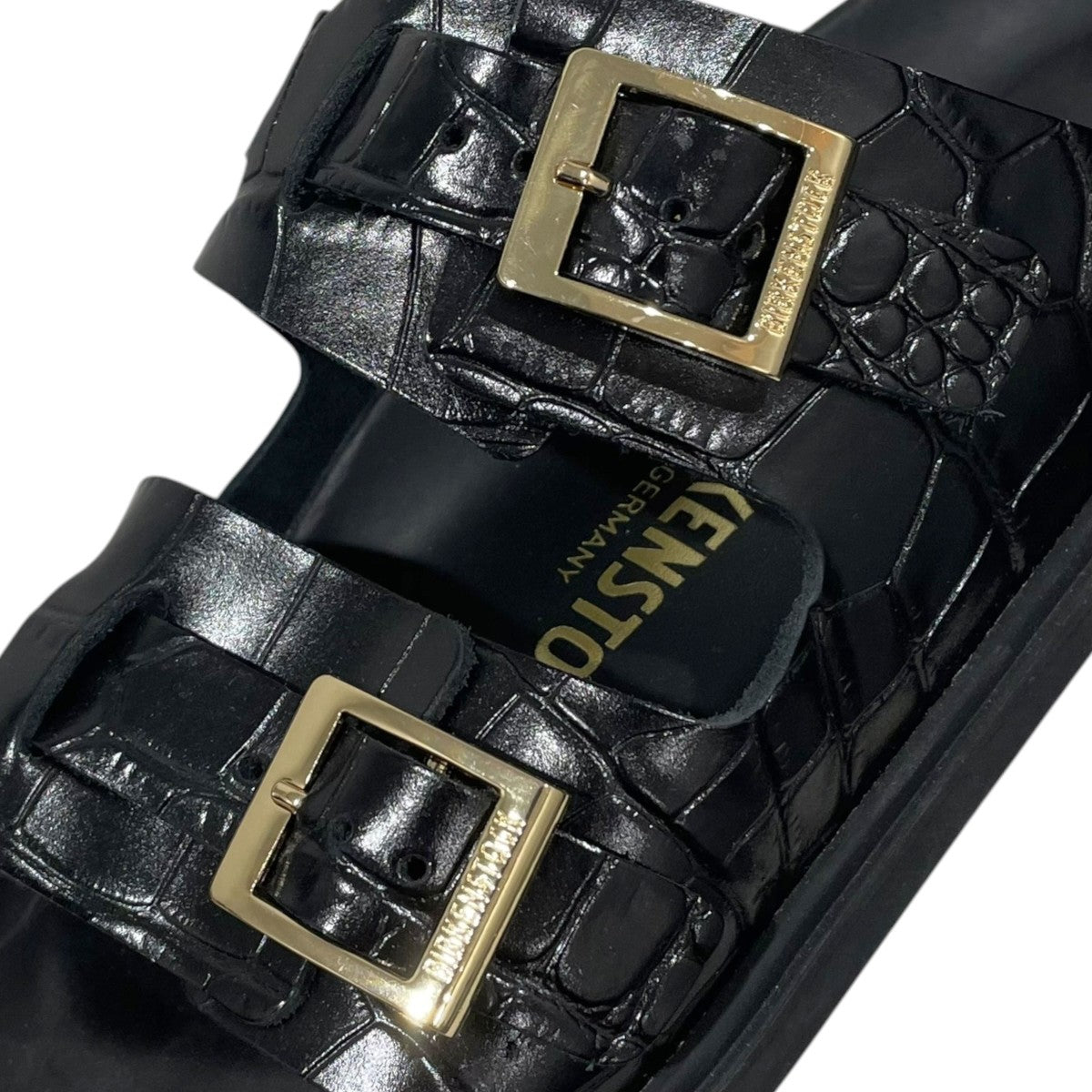 24SS 型押しサンダル ST BARTHS セントバース 1731-499-8978