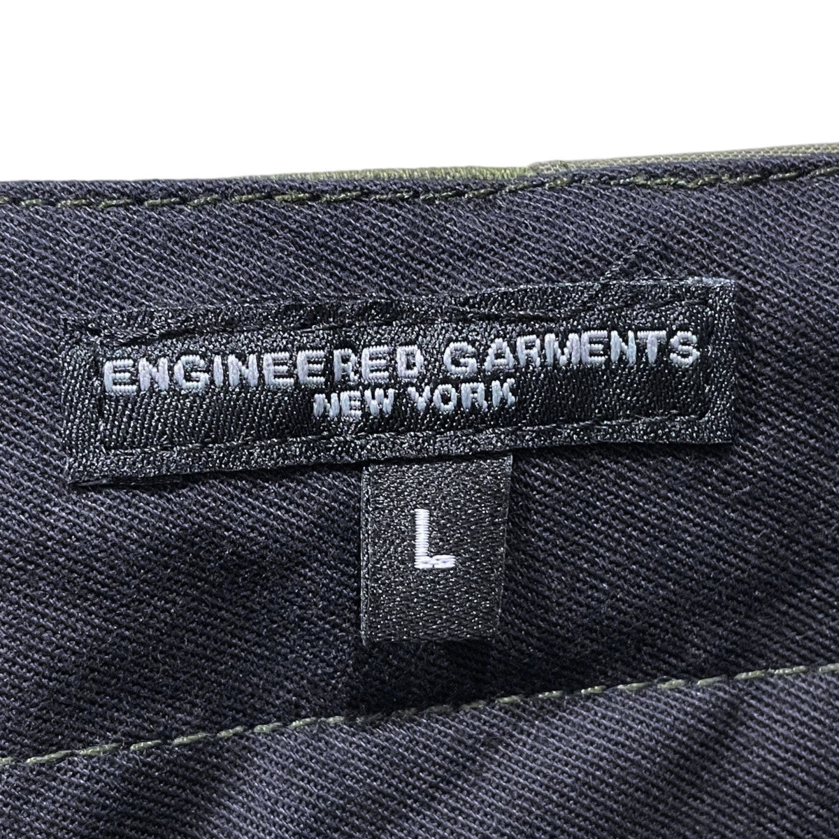 Engineered Garments ベイカーパンツ Fatigue Pant - Cotton Ripstop ／ Twill Patchwork ファティーグパンツ コットンリップストップ ／ ツイル パッチワーク 古着・中古-8枚目のアイテム画像