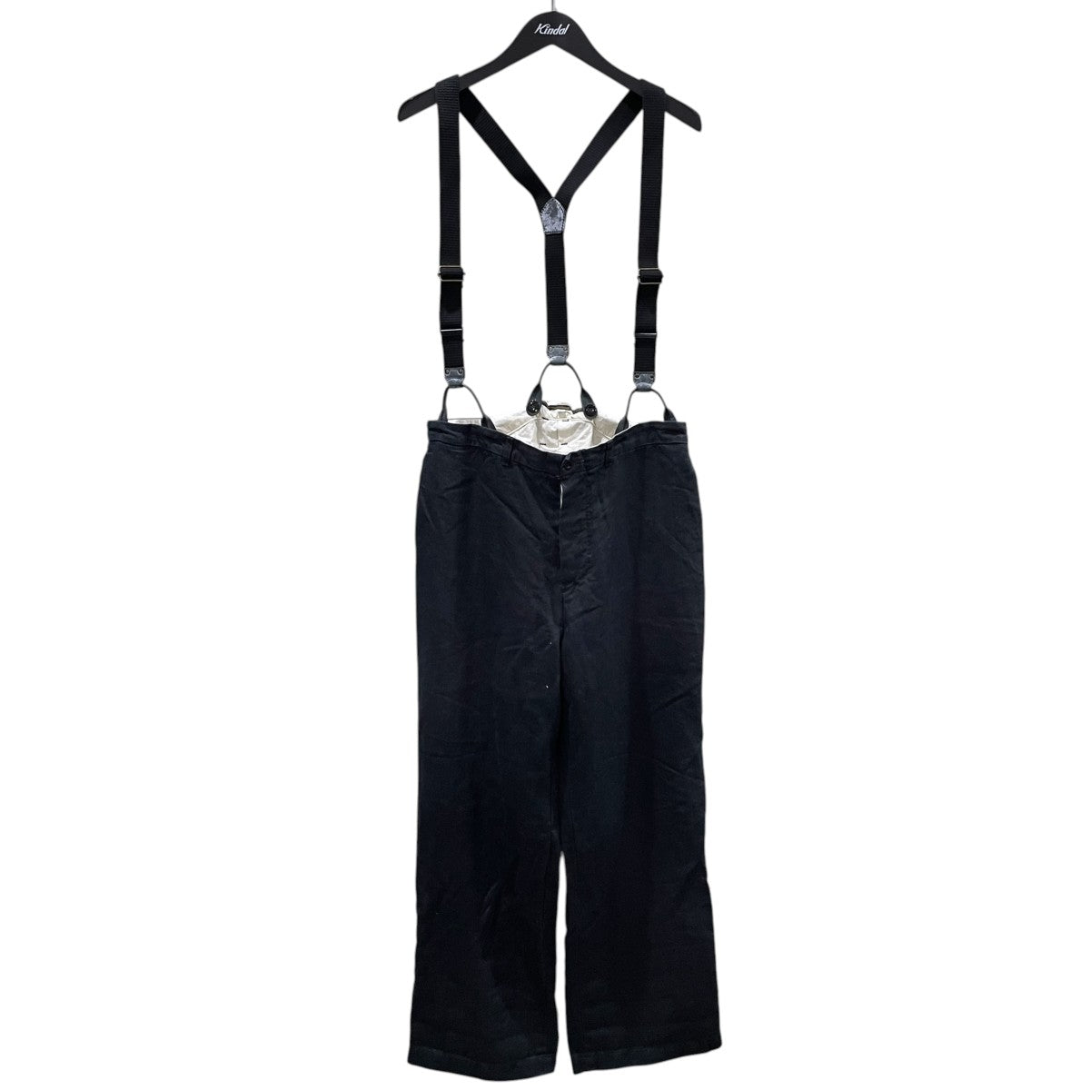 リネンサスペンダーワークパンツ FARMERS TROUSERS ファーマーズ トラウザーズ
