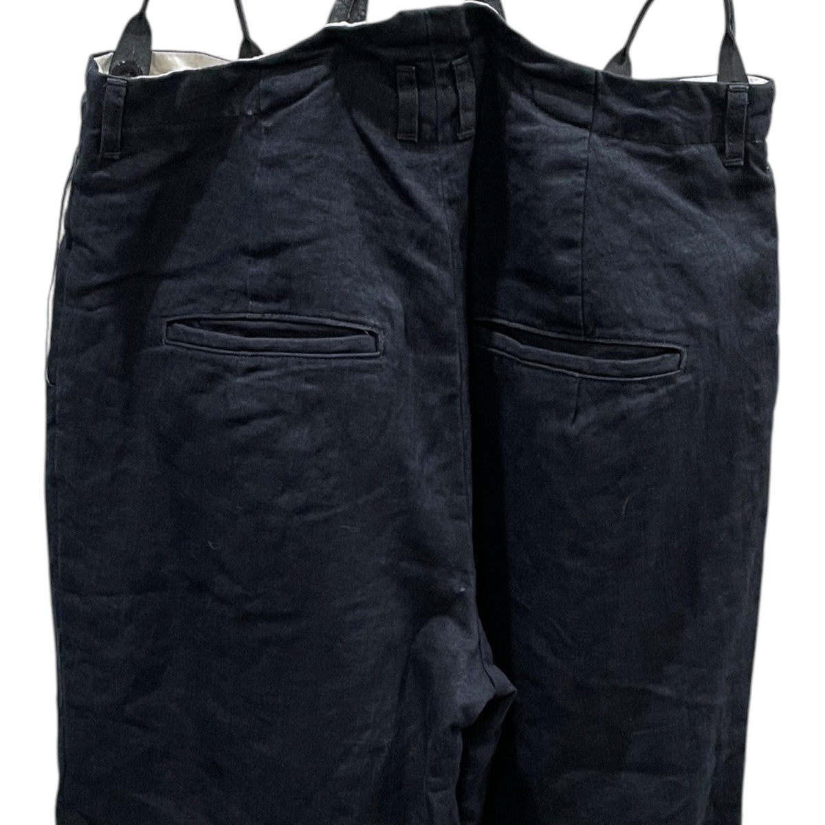 リネンサスペンダーワークパンツ FARMERS TROUSERS ファーマーズ トラウザーズ