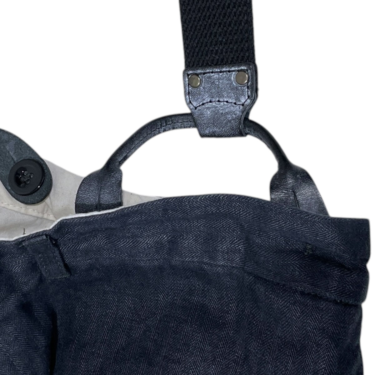 リネンサスペンダーワークパンツ FARMERS TROUSERS ファーマーズ トラウザーズ