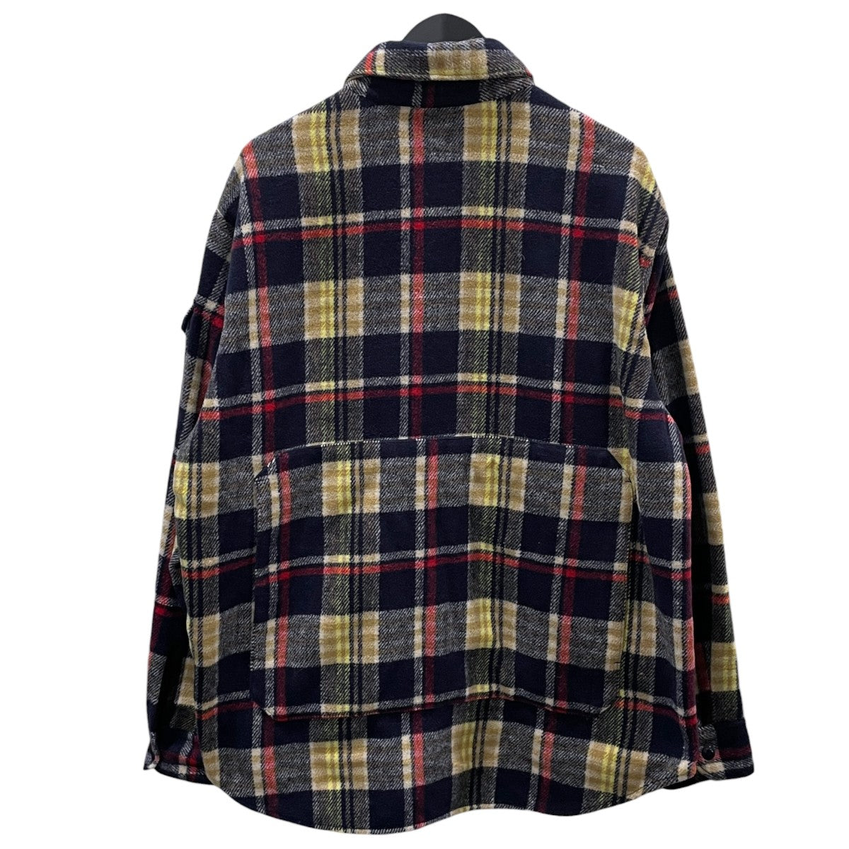 23AW チェック柄ジャケット Field Shirt Jacket Polyester H．Plaid フィールドジャケット ポリエステル・ヘビープライド