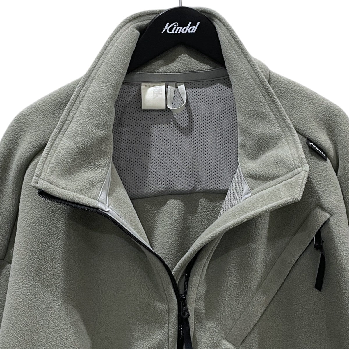 21AW ジップアップフリースジャケット HIGH NECK BLOUSON ハイネックブルゾン 9212-BL02-002