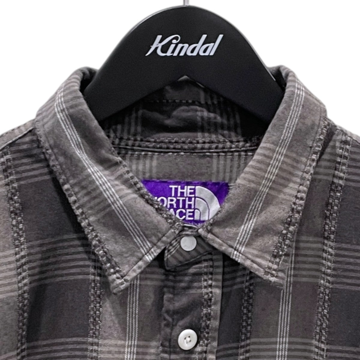 25SS チェック柄シャツ Plaid Dobby Field Shirt プレイドドビーフィールドシャツ N25SG045