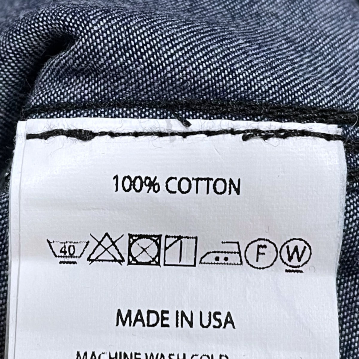 デニムシャツ Work Shirt wa-kuシャツ