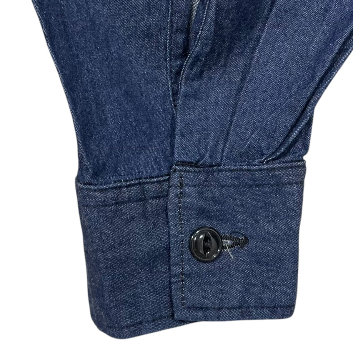 フーデッドプルオーバーデニムシャツ cagoule shirt カグールシャツ