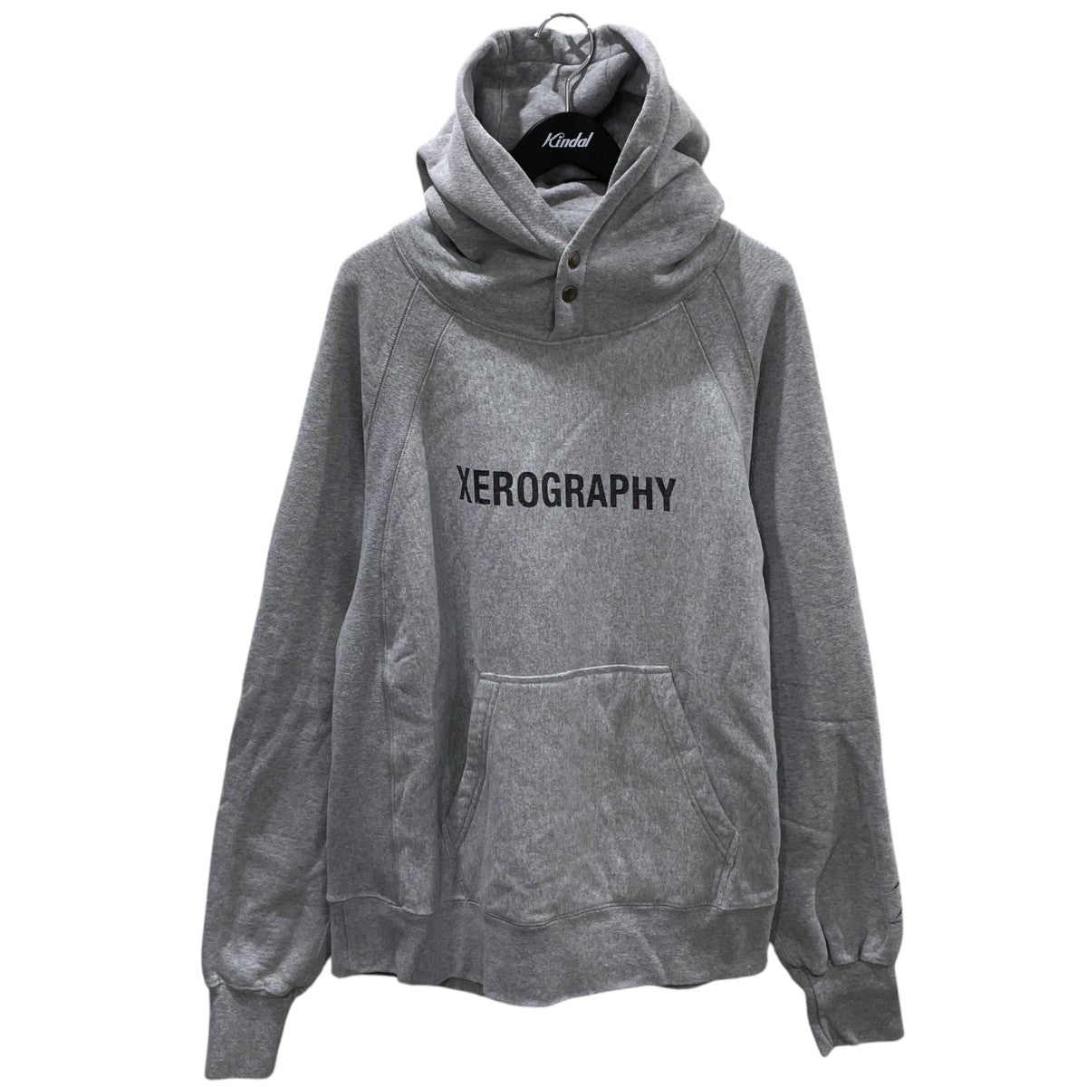 23AW プルオーバーパーカー PRINTED RAGLAN HOODY ／ XEROGRAPHY プリンテッド ラグラン フーディー ／ ゼログラフィー NS244