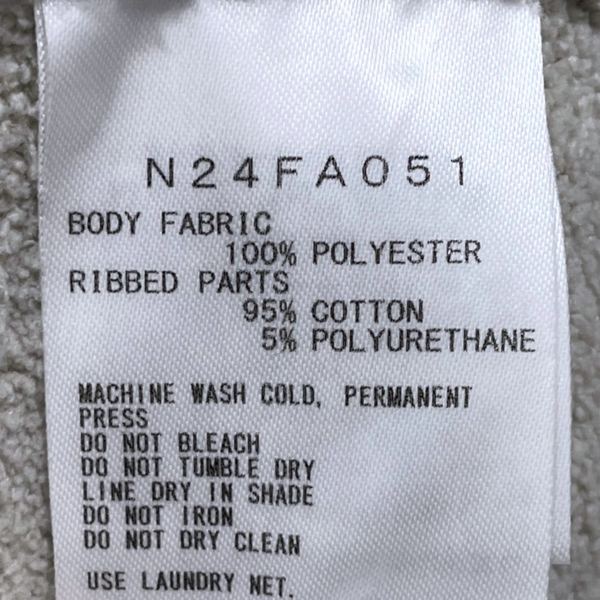 24AW ボアフリース フィールドプルオーバー Boa Fleece Field Pullover N24FA051