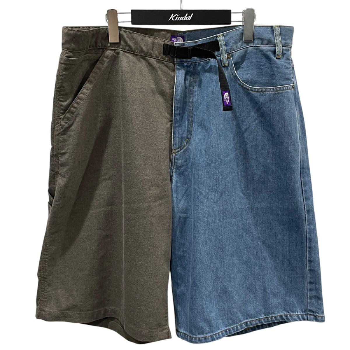 24SS デニムフィールドパッチワークショーツ RP Denim Field Patchwork Shorts NT4414N