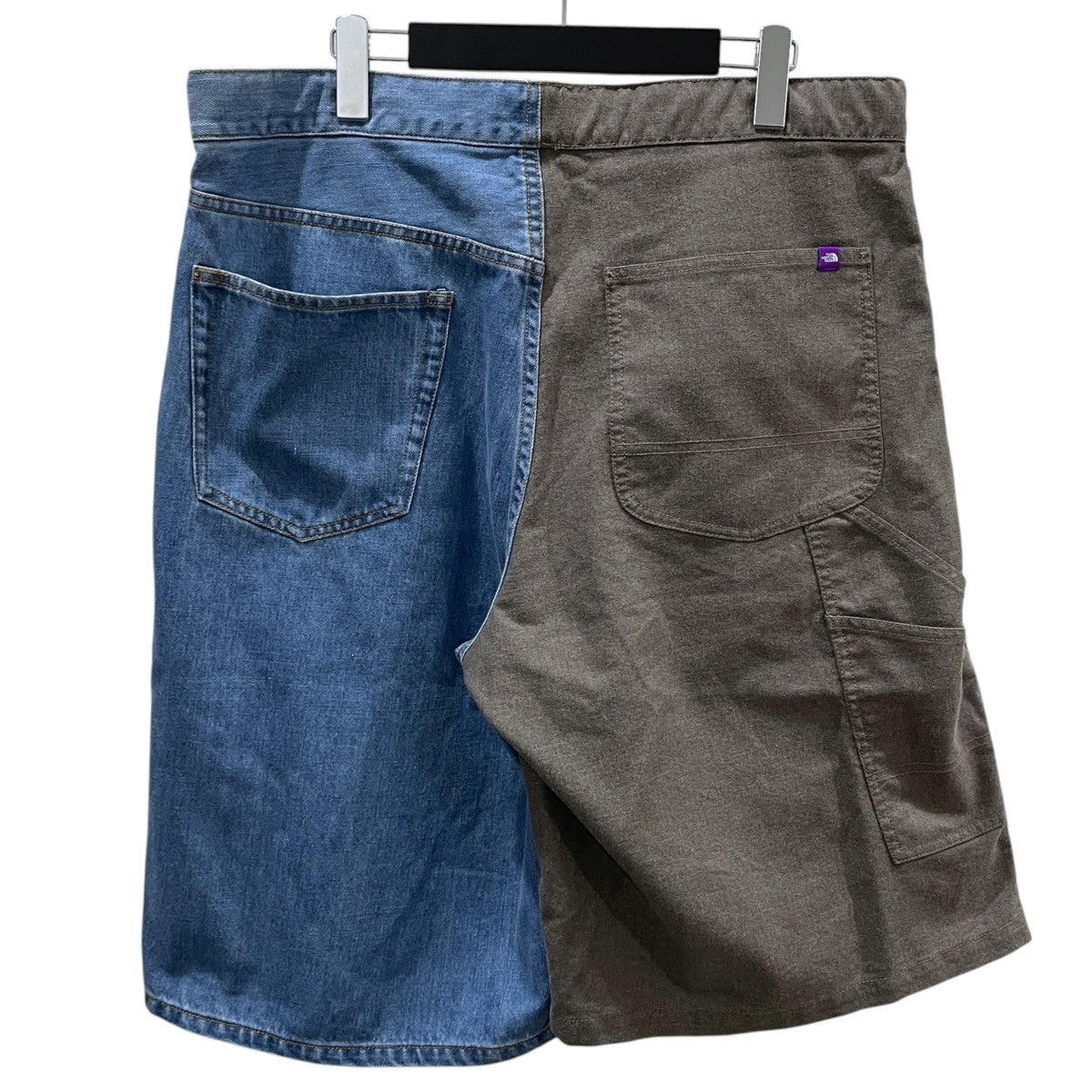 24SS デニムフィールドパッチワークショーツ RP Denim Field Patchwork Shorts NT4414N