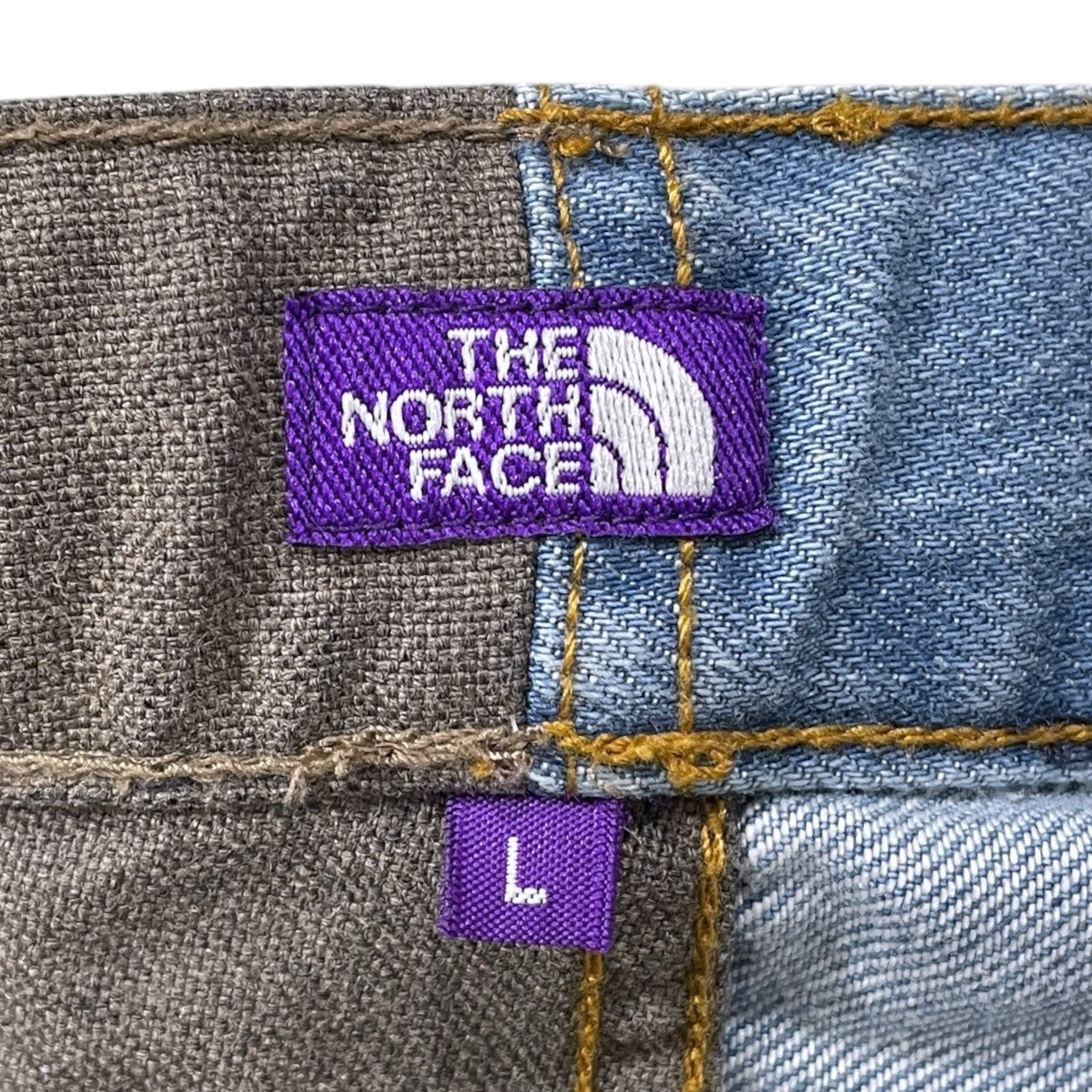 24SS デニムフィールドパッチワークショーツ RP Denim Field Patchwork Shorts NT4414N