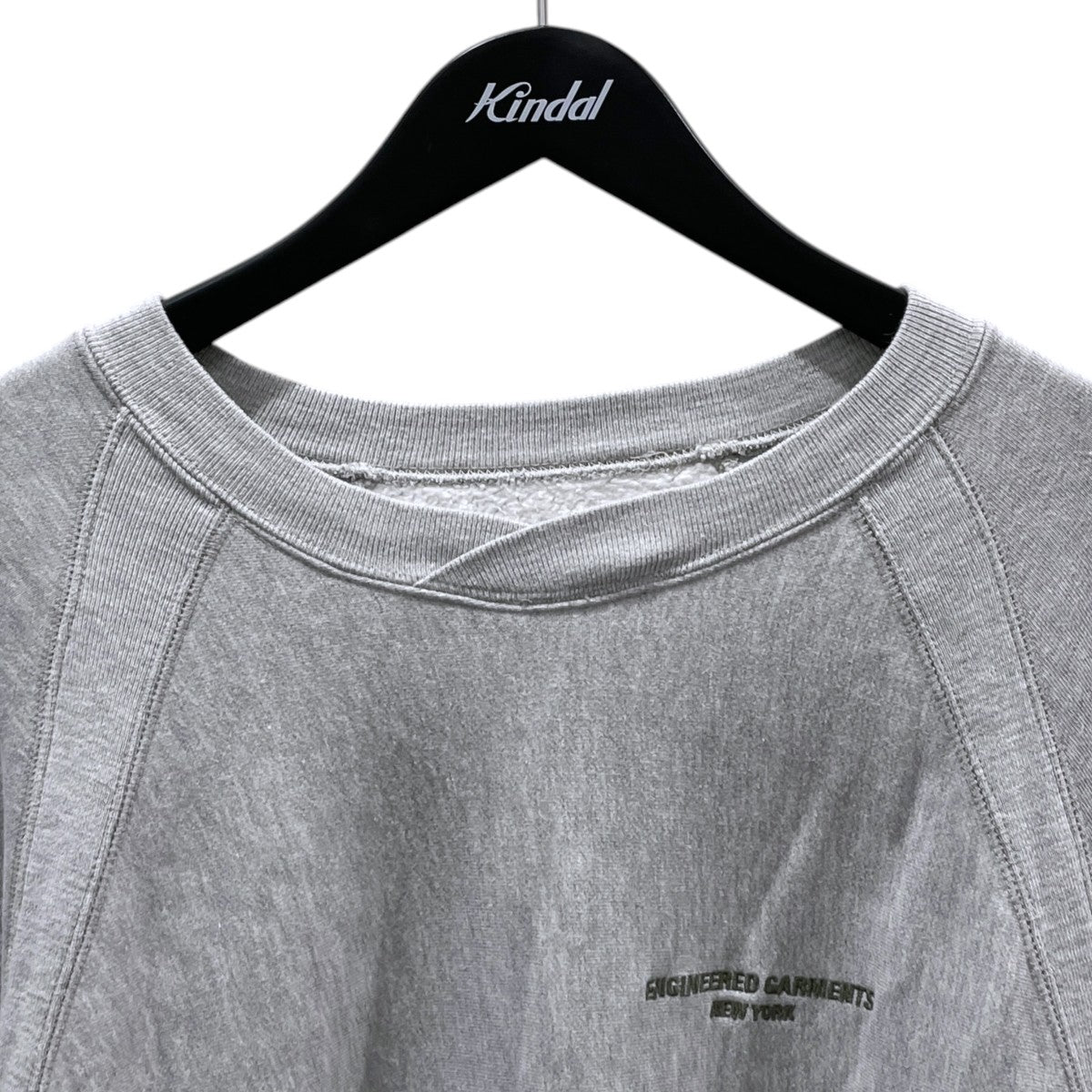 21AW ロゴ刺繍スウェットトレーナー Raglan Crew With Embroidery ラグラン クルー ウィズ エンブロイダリー