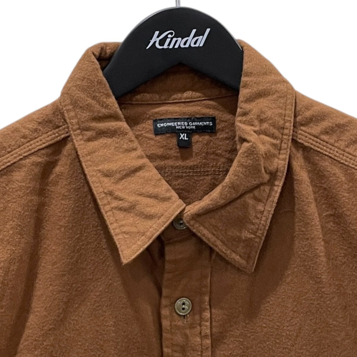 長袖シャツ Work Shirt - Chamois Cloth ワークシャツ - シャモアクロス