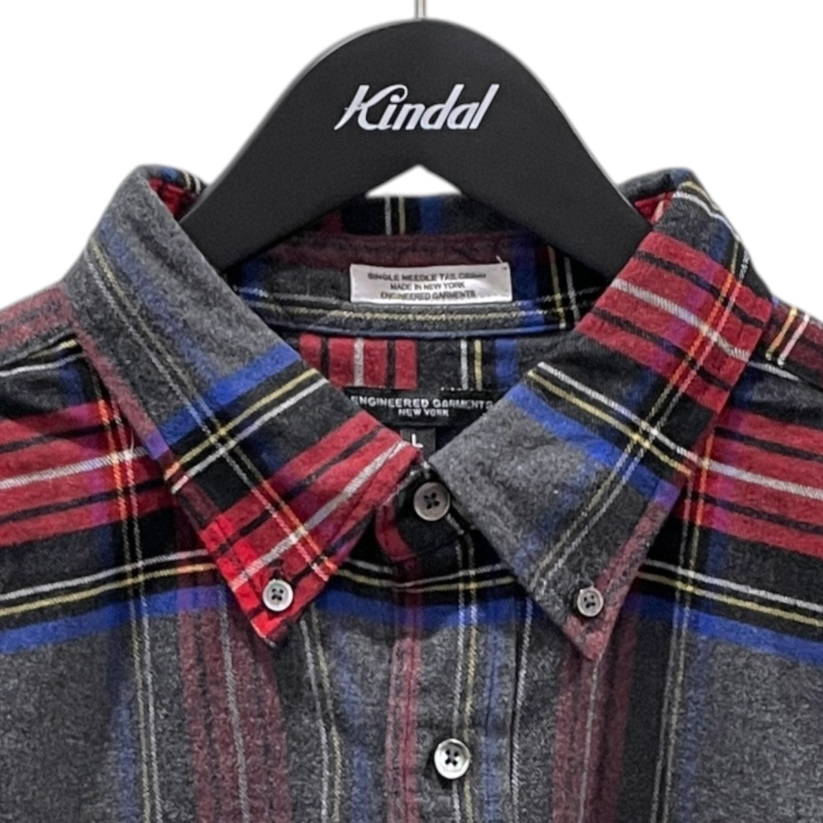 チェック柄ボタンダウン フランネルシャツ 19th BD Shirt - Brushed Plaid 19th ボタンダウンシャツ - ブラッシュド プレイド