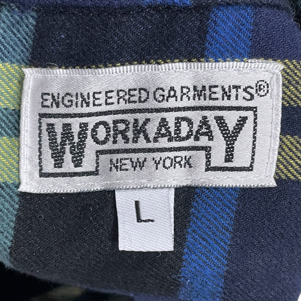 チェック柄ボタンダウンネルシャツ Utility Shirt - Cotton Plaid Flannel ユーティリティーシャツ - コットン プレイド フランネル