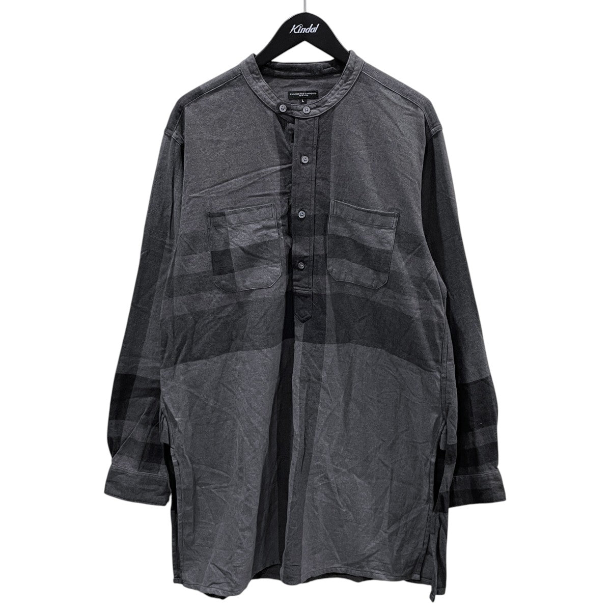 プルオーバーシャツ Dayton Long Shirt - Cotton Brushed Big Plaid デイトン ロング シャツ - コットン ブラッシュド ビッグ プレイド