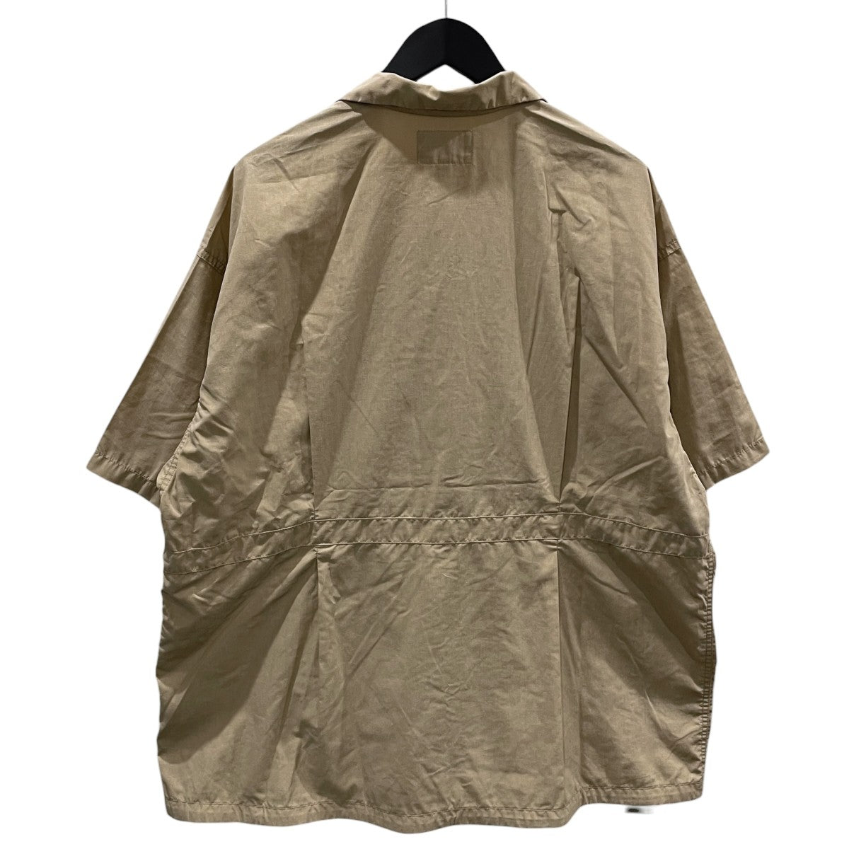 THE NORTHFACE PURPLELABEL ジップアップオープンカラー半袖シャツ Polyester Linen Field H／S Zip Shirt ポリエステル リネン フィールド ハーフスリーブ ジップシャツ NT3321N 古着・中古-2枚目のアイテム画像
