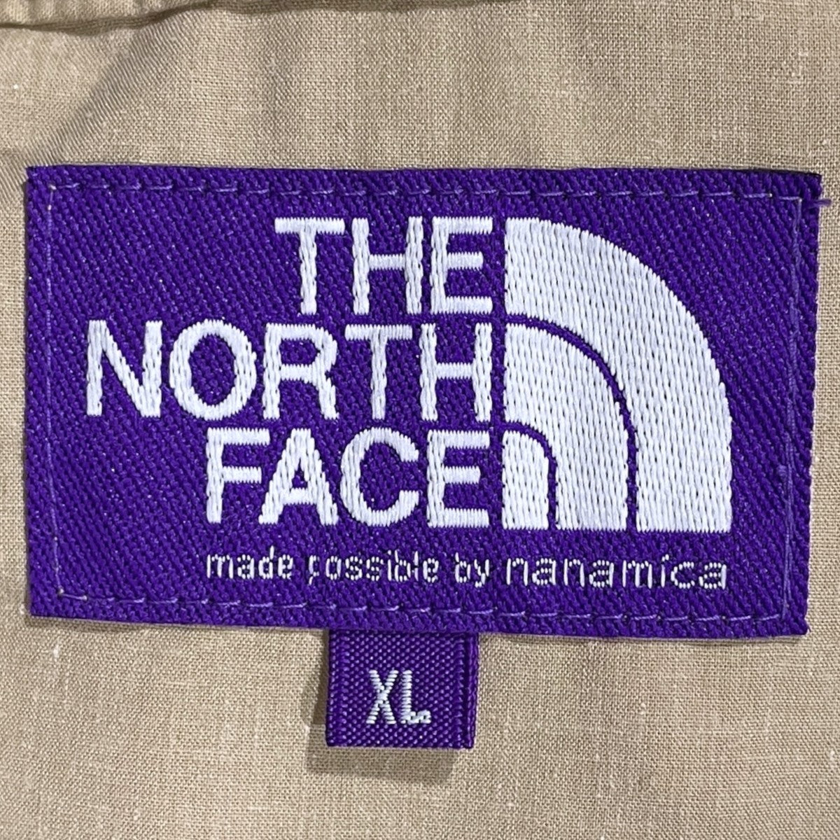 THE NORTHFACE PURPLELABEL ジップアップオープンカラー半袖シャツ Polyester Linen Field H／S Zip Shirt ポリエステル リネン フィールド ハーフスリーブ ジップシャツ NT3321N 古着・中古-4枚目のアイテム画像