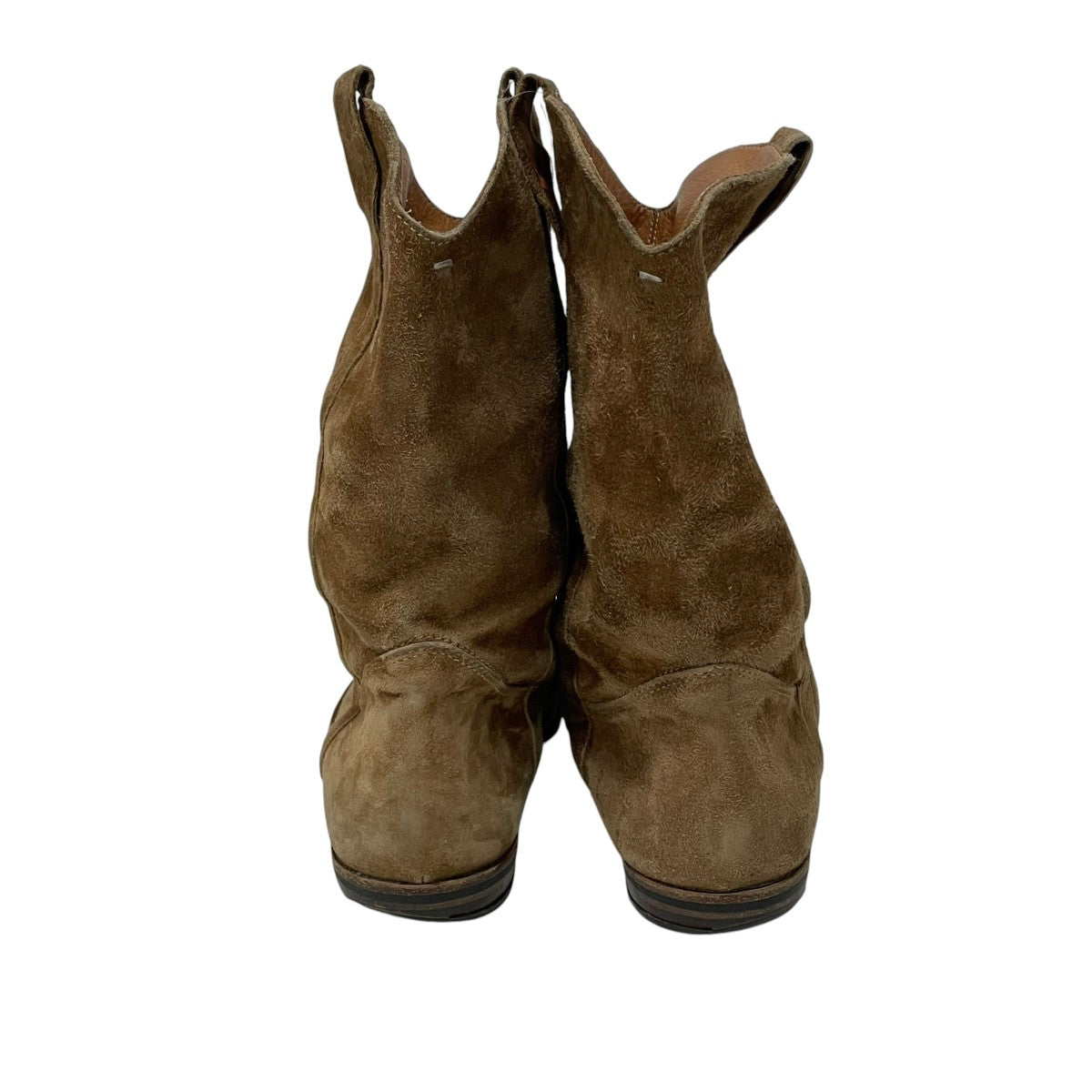 Maison Margiela スエードウェスタンブーツ 古着・中古-4枚目のアイテム画像