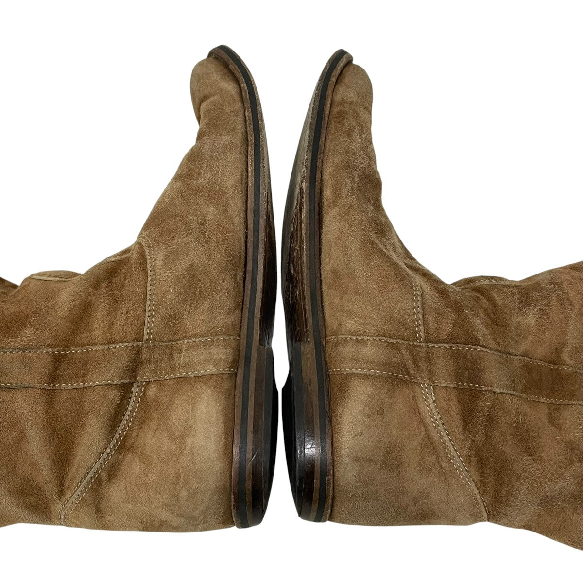 Maison Margiela スエードウェスタンブーツ 古着・中古-5枚目のアイテム画像
