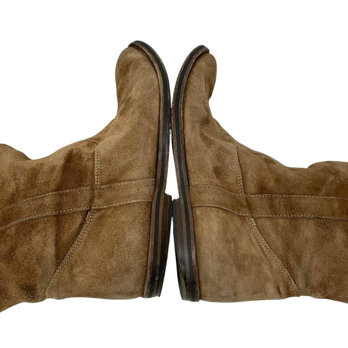 Maison Margiela スエードウェスタンブーツ 古着・中古-6枚目のアイテム画像