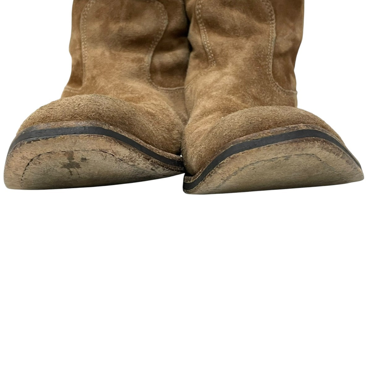 Maison Margiela スエードウェスタンブーツ 古着・中古-8枚目のアイテム画像
