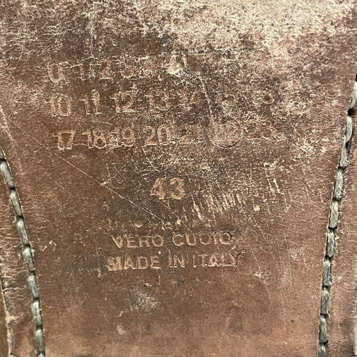 Maison Margiela スエードウェスタンブーツ 古着・中古-9枚目のアイテム画像