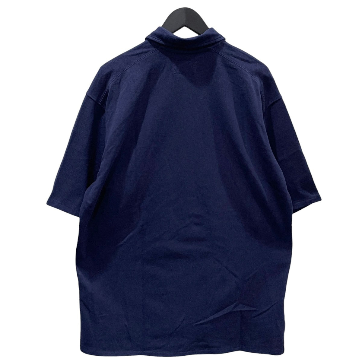 25SS ビッグシルエット半袖ポロシャツ Moss Stitch Field Big Polo モスステッチフィールドビッグポロ N25SH091