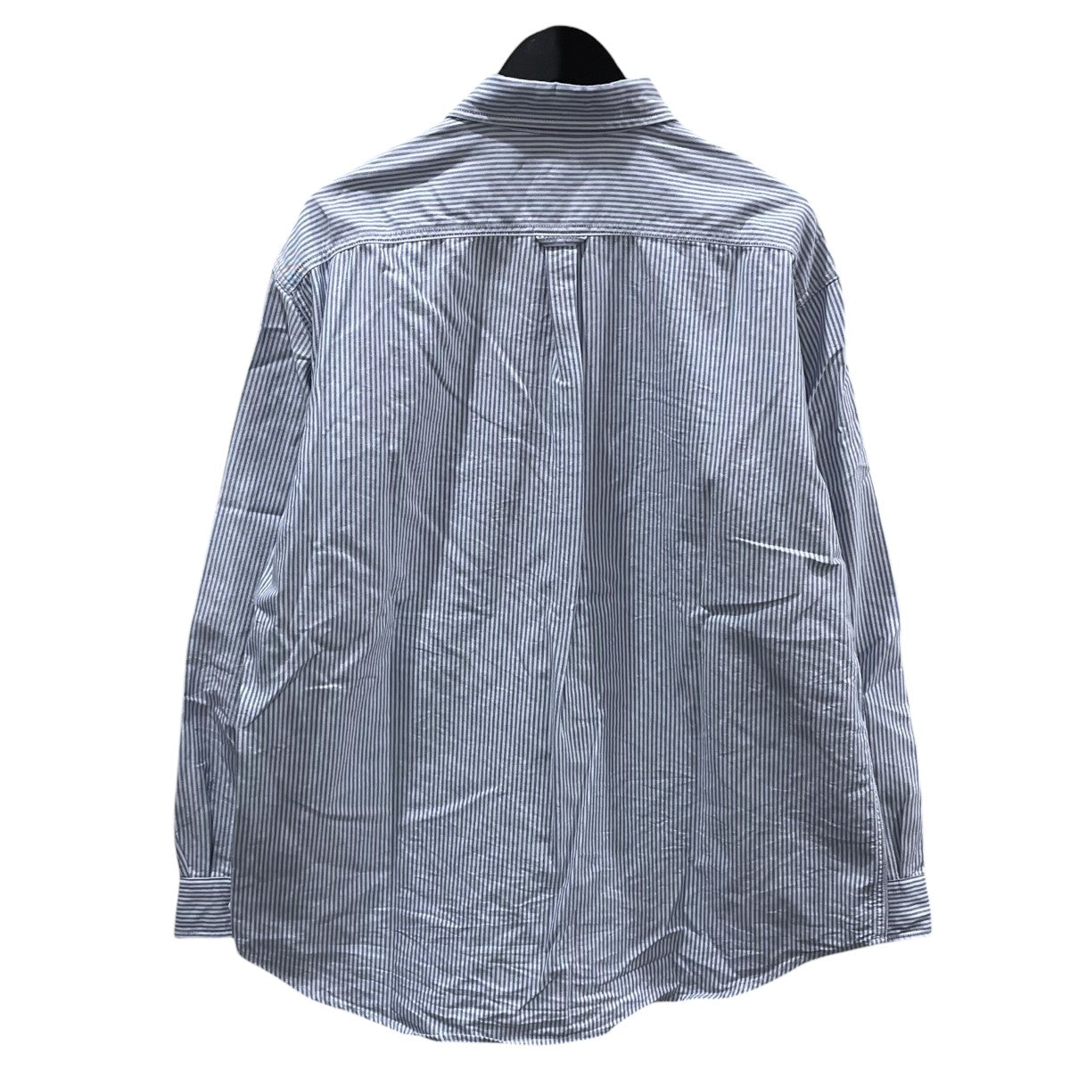ストライプ柄ボタンダウンシャツ Cotton Polyester Stripe OX B．D． Shirt コットンポリエステル ストライプオックス ボタンダウンシャツ NT3253N