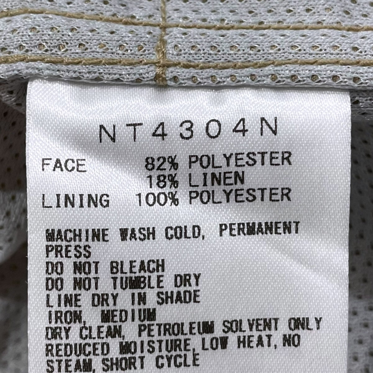 イージーハーフパンツ Polyester Linen Field Shorts ポリエステルリネン フィールドショーツ NT4304N
