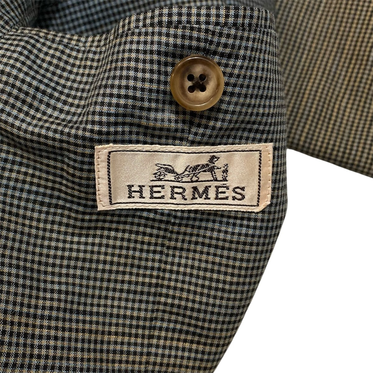 HERMES グラデーションテーラードジャケット 古着・中古-6枚目のアイテム画像