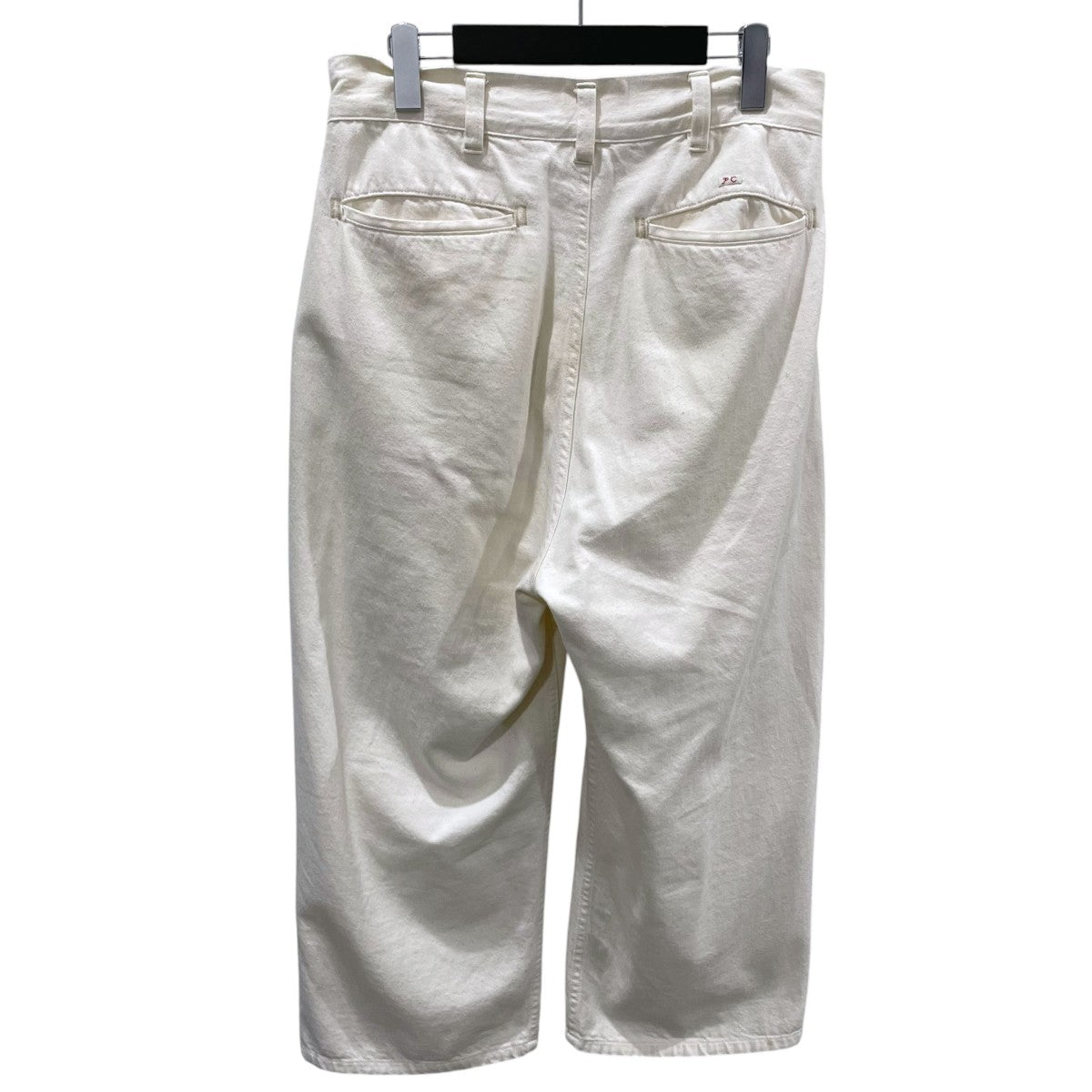美品　Porter Classic HAND WORK クロップドパンツ　M Porter Classic(ポータークラシック) クロップドパンツ キナリ サイズ