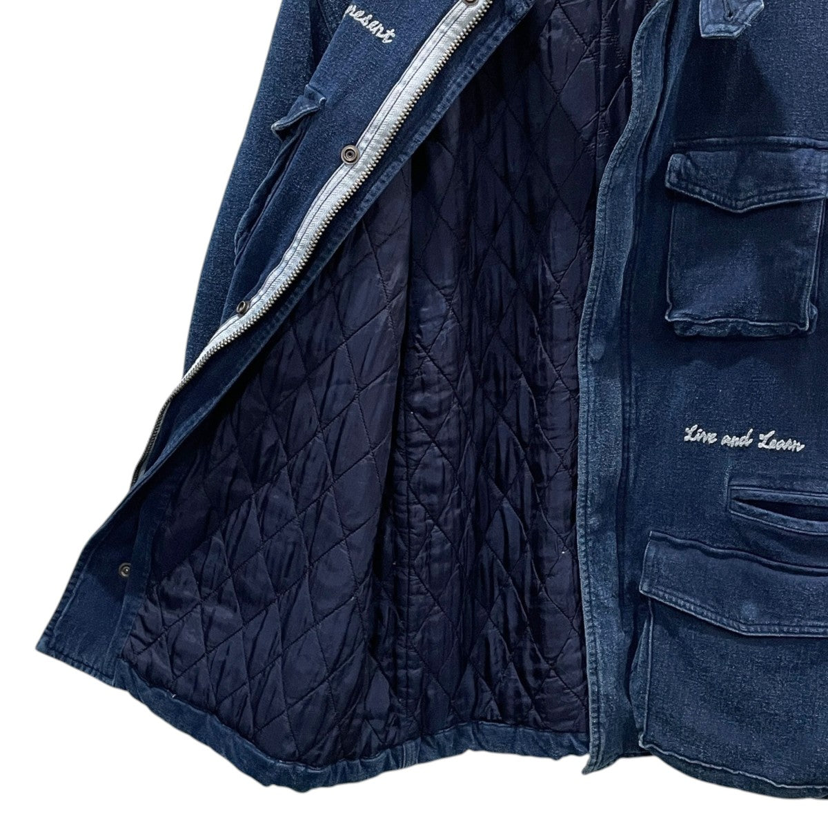 15AW ハンドワークモールデニムジャケット Hand Work Mole Denim Jacket PC-020-486