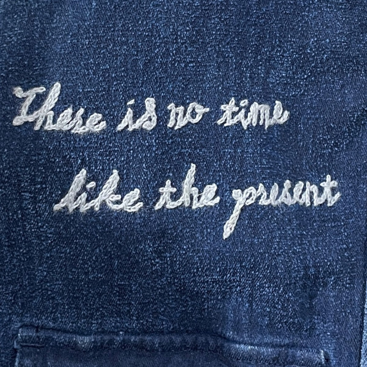 15AW ハンドワークモールデニムジャケット Hand Work Mole Denim Jacket PC-020-486