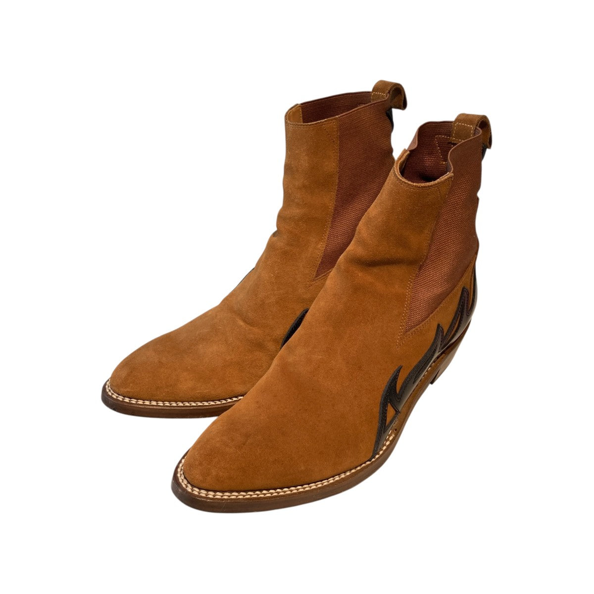 FORSOMEONE FIRE CHELSEA BOOTSブーツ 古着・中古-1枚目のアイテム画像