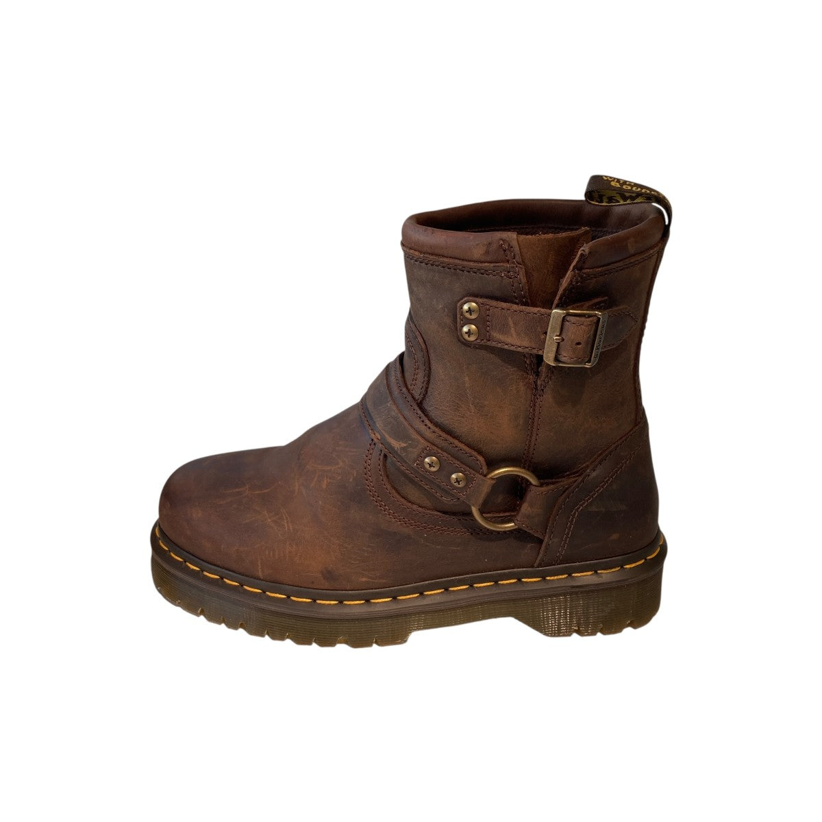 Dr．Martens ANISTONE HARNESS アンクルブーツ 古着・中古-2枚目のアイテム画像