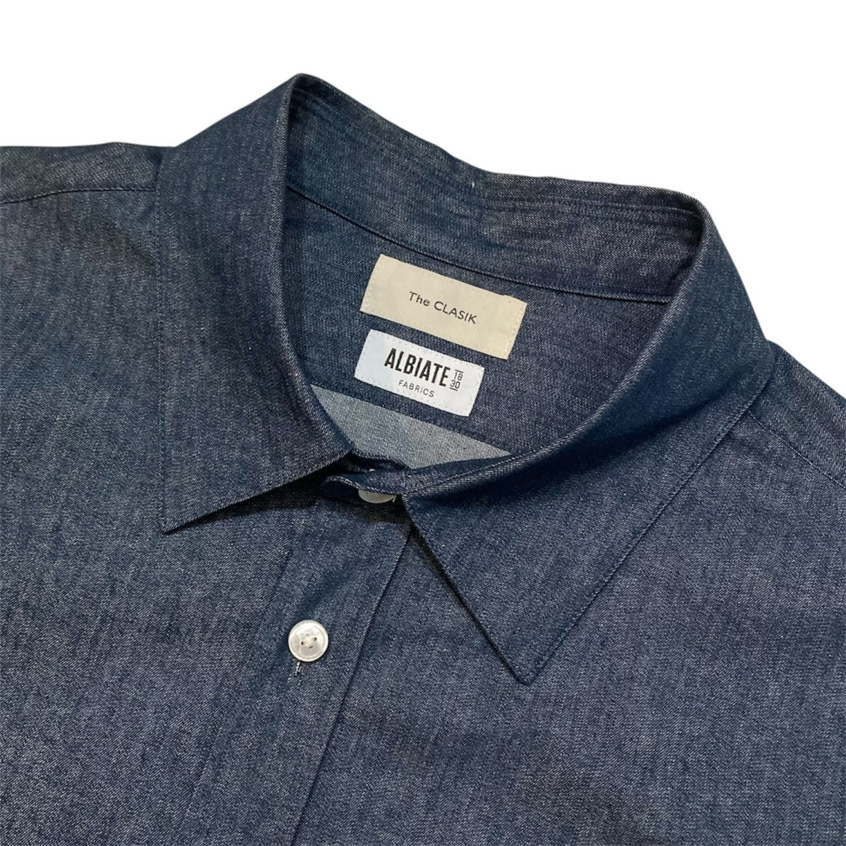 The CLASIK 26SSCLASSIC SHIRTS -ALBIATE SHIRTING DENIMデニム長袖シャツ26SS-CKSH-017 古着・中古-3枚目のアイテム画像