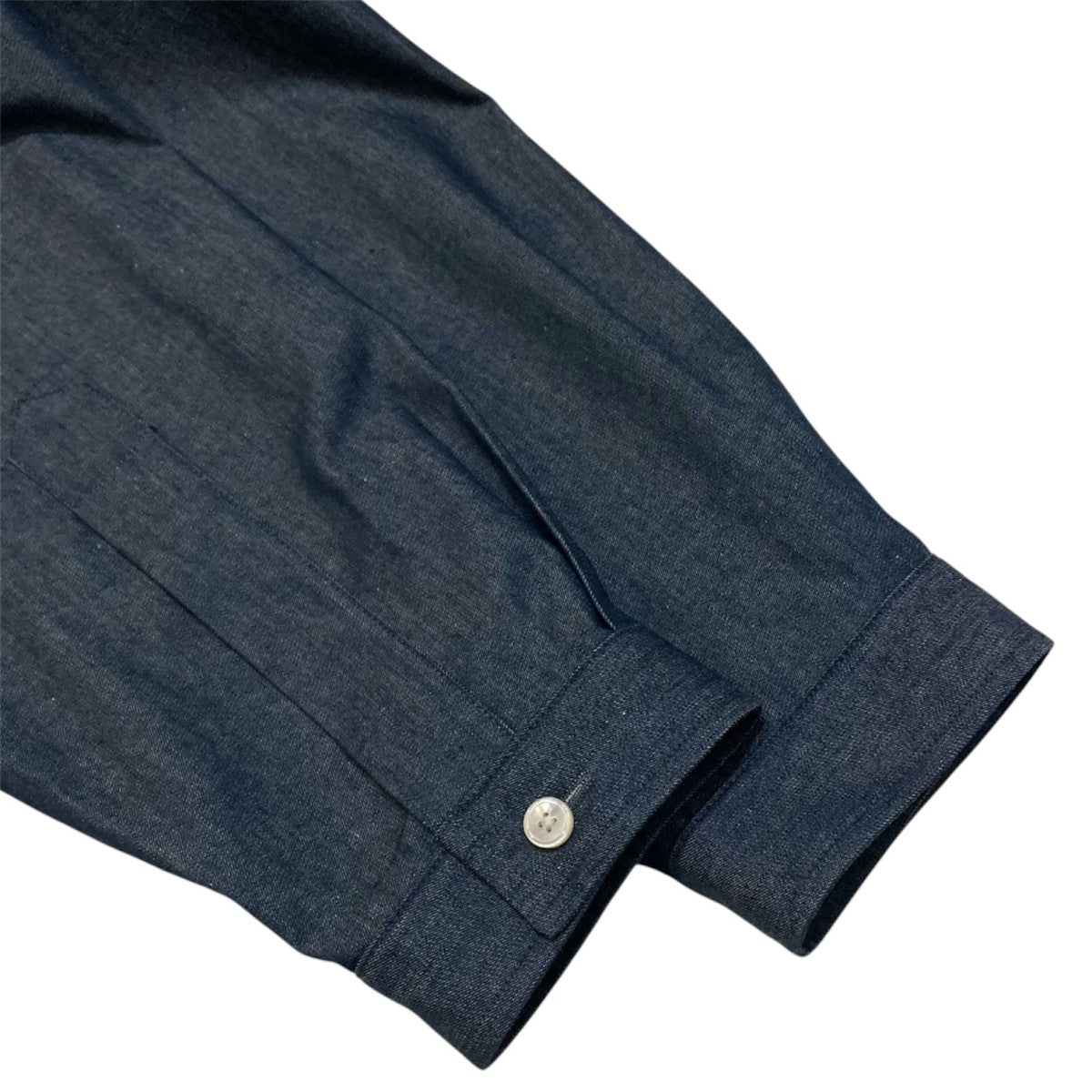 The CLASIK 26SSCLASSIC SHIRTS -ALBIATE SHIRTING DENIMデニム長袖シャツ26SS-CKSH-017 古着・中古-4枚目のアイテム画像
